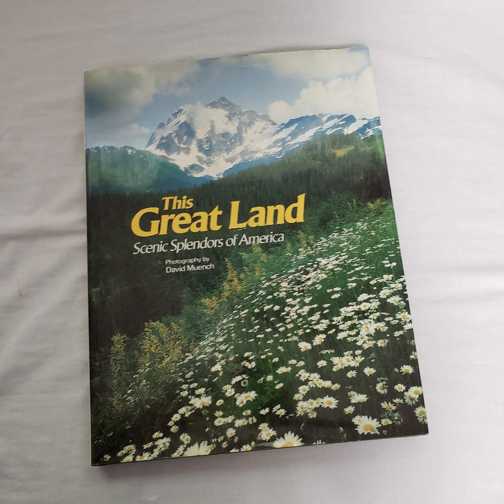 Vintage Scenic Coffee Table Book USA Nature David Muench Regional Landscapes